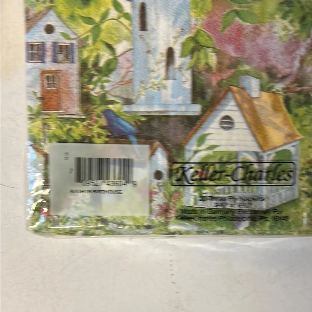 Green and White Birdhouse Theme